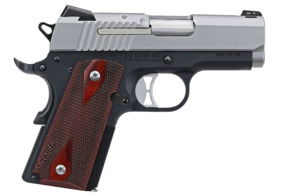 Sig Sauer Ultra Compact 1911 Two-Tone 9mm with Night Sights