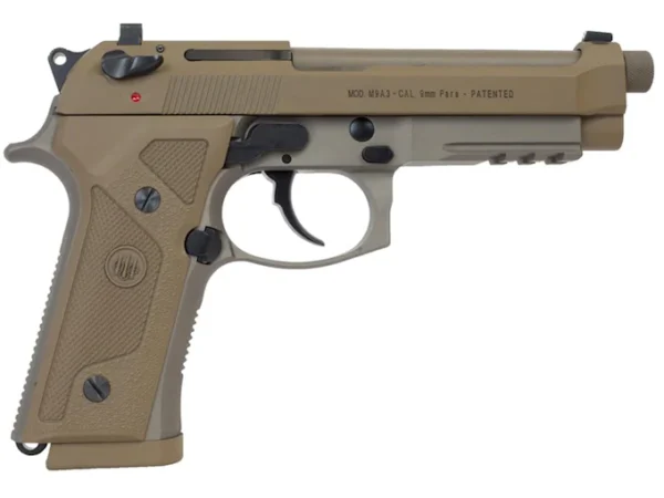 Beretta M9A3 Semi-Automatic Pistol 9mm Luger 5.2? Barrel 17-Round Tan